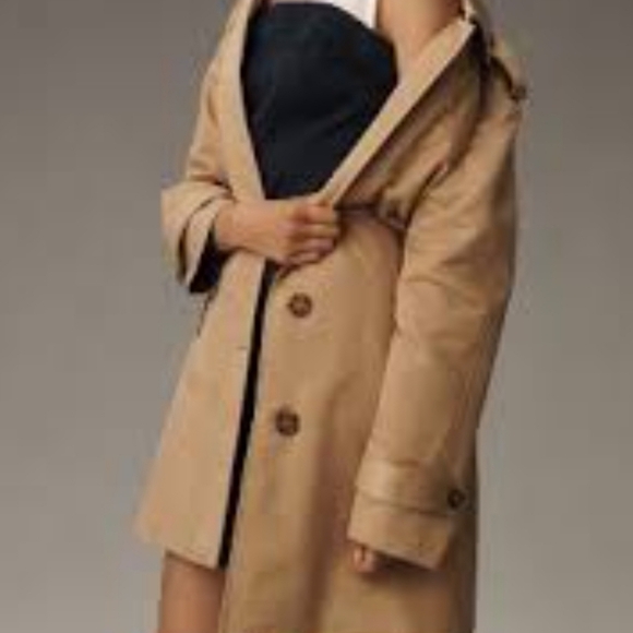 Ellen Tracey trench coat size Medium NWT - Picture 3 of 5